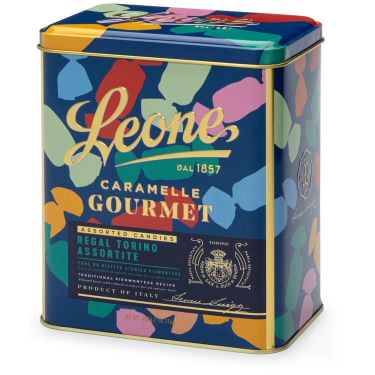 Caramelos de fruta Leone estante Torino