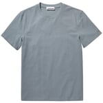 Herren-T-Shirt Baumwolle Graugrün