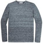 Pull-over en tricot de coton pour homme Tons bleus