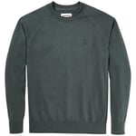 Men sweater with rolled hem Olive