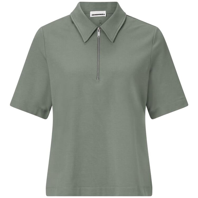 Damen-Poloshirt, Grün