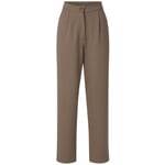 Ladies jersey pants Medium brown