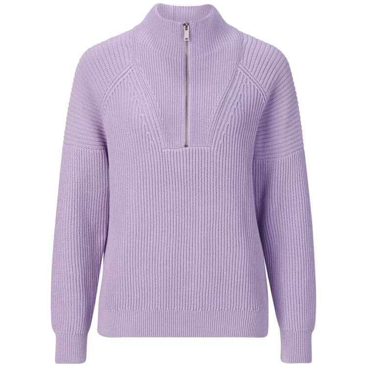 Ladies knitted royer, Lilac