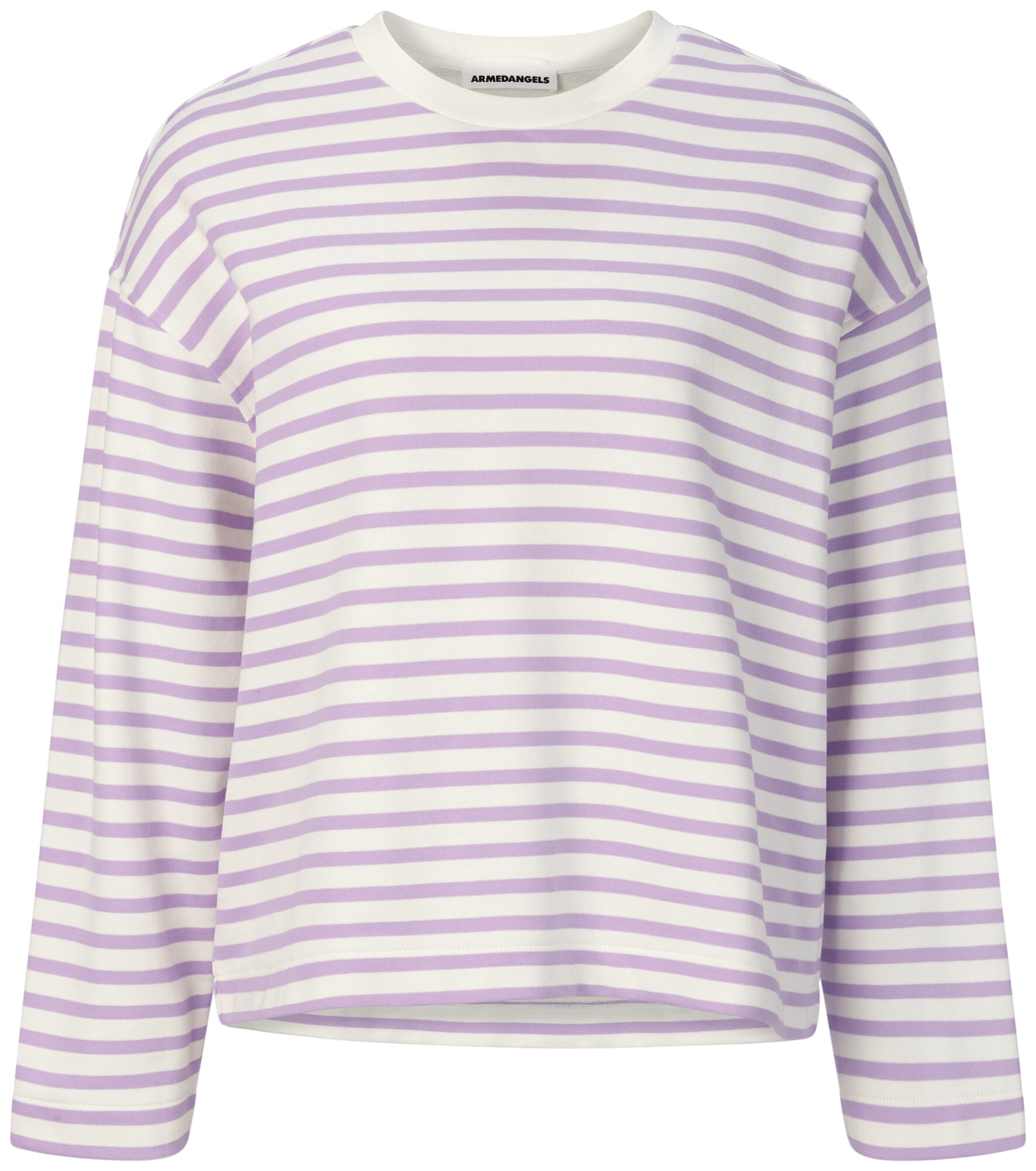 White striped outlet sweatshirt