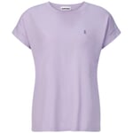 T-shirt en coton pour femme Lilas