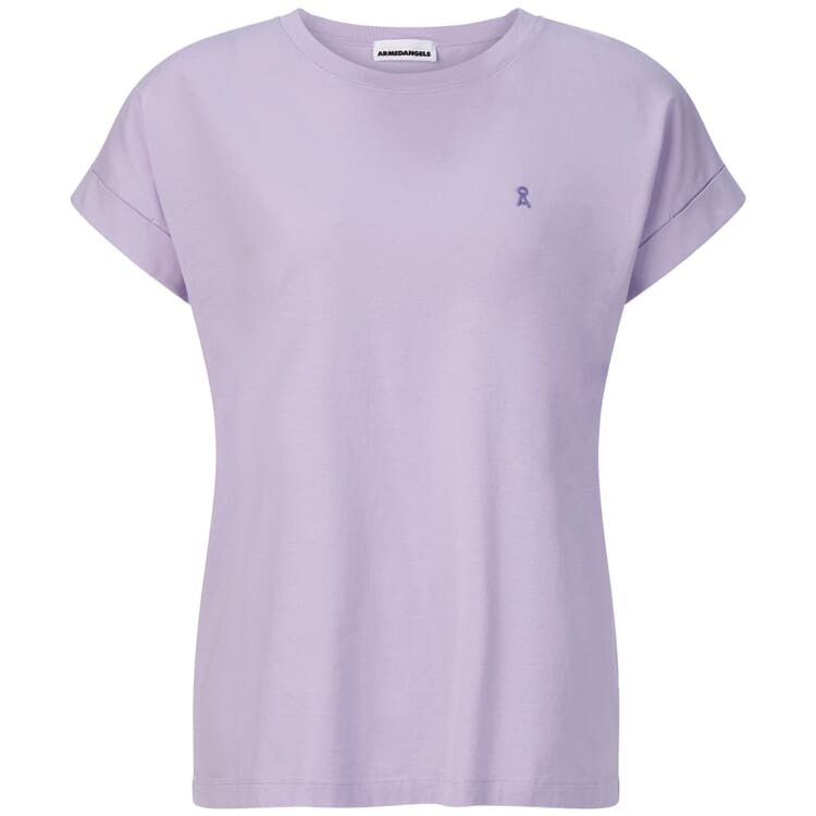T-shirt en coton pour femme, Lilas