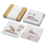 Cartes de yoga Dos et hanches