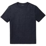 T-shirt homme en lin Bleu foncé