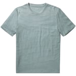 Herren-T-Shirt Leinen Hellgrün