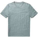 T-shirt i hør til mænd Lysegrøn