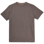 Men T-shirt curled Brown