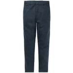 Herren-Chinohose Twill Dunkelblau