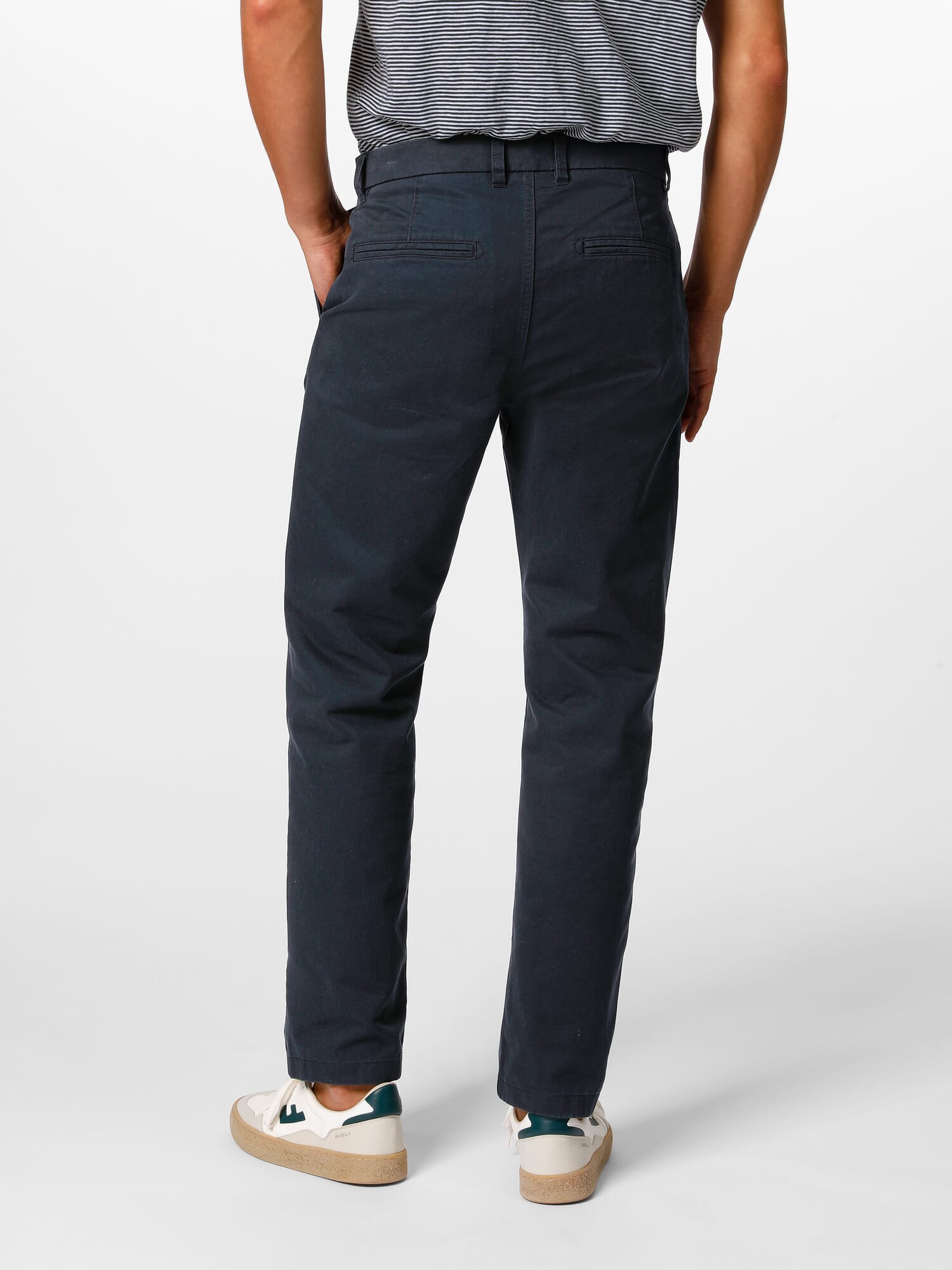 Men's chino pants twill, Dark blue | Manufactum