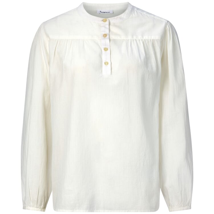 Ladies' structured blouse, White