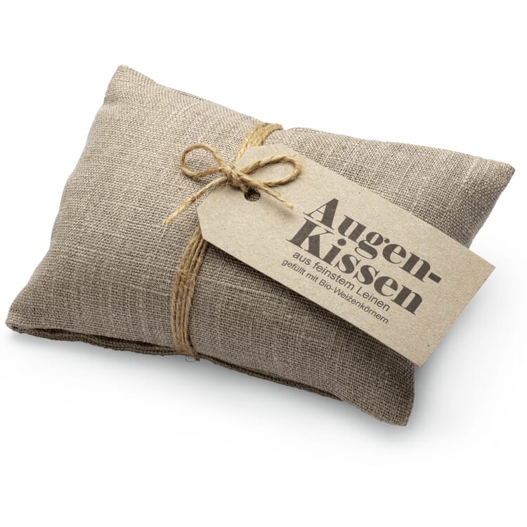 Linen eye pillow, Nature - Without lavender blossoms