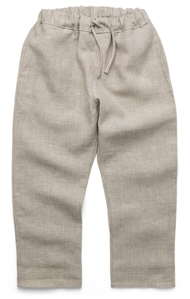 Children's Linen Pants Natural