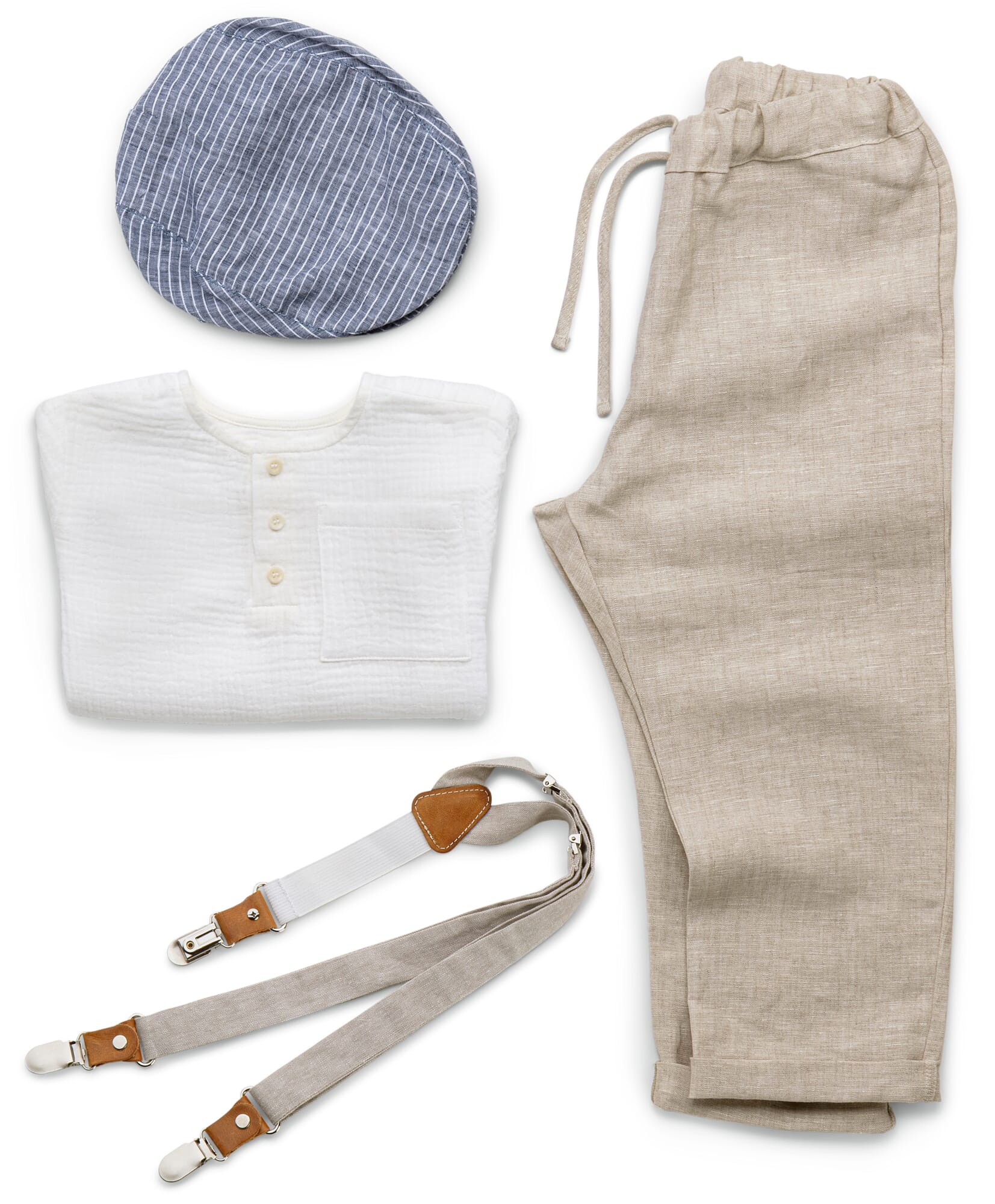 Baby Hosenträger Elastisch - 3 Clips Gürtel Für Kinder 1-6 Jahre