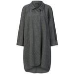 Veste outdoor à carreaux pour femmes Gris