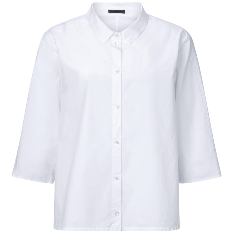 Bluse med trekvart ærme til damer