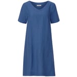 Ladies linen dress Blue