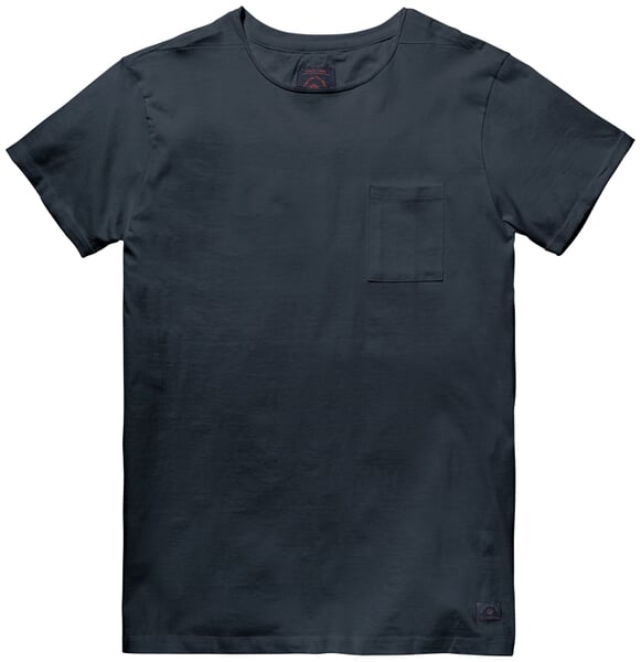 Mens t shirt cotton Dark blue