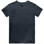T-shirt i bomuld til mænd Mørkeblå