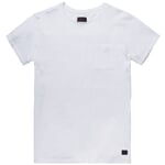 Herren-T-Shirt Baumwolle Weiß