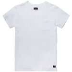 T-shirt i bomuld til mænd Hvid