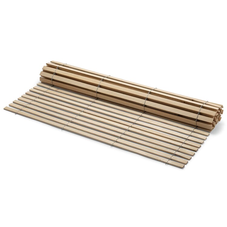 Shading mat wooden slats