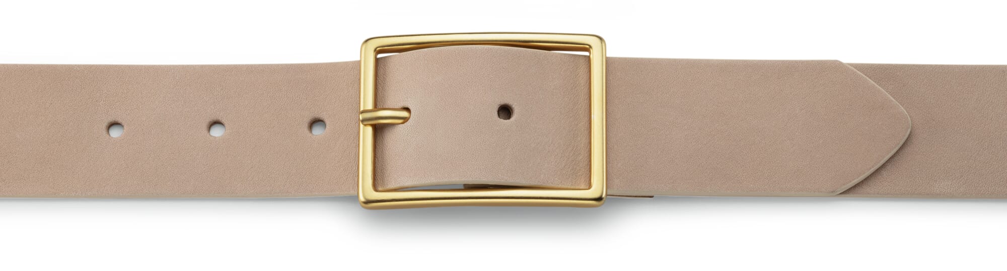 Ladies leather belt wide, Nature | Manufactum