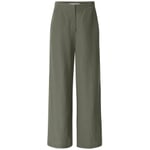 Pantalones anchos de mujer Verde medio