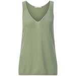Ladies knitted top Light green