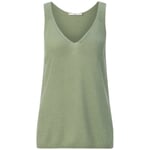 Top en tricot pour femmes Vert clair