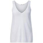 Ladies knitted top White