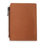 Purse Pocket Wallet Zip Light brown