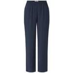 Bukser i modal polyester til damer Mørkeblå