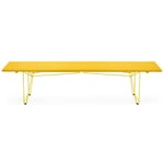 Table et banc BTB Piètement RAL1016 Jaune soufre