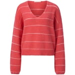 Pull-over en maille pour femme Corail