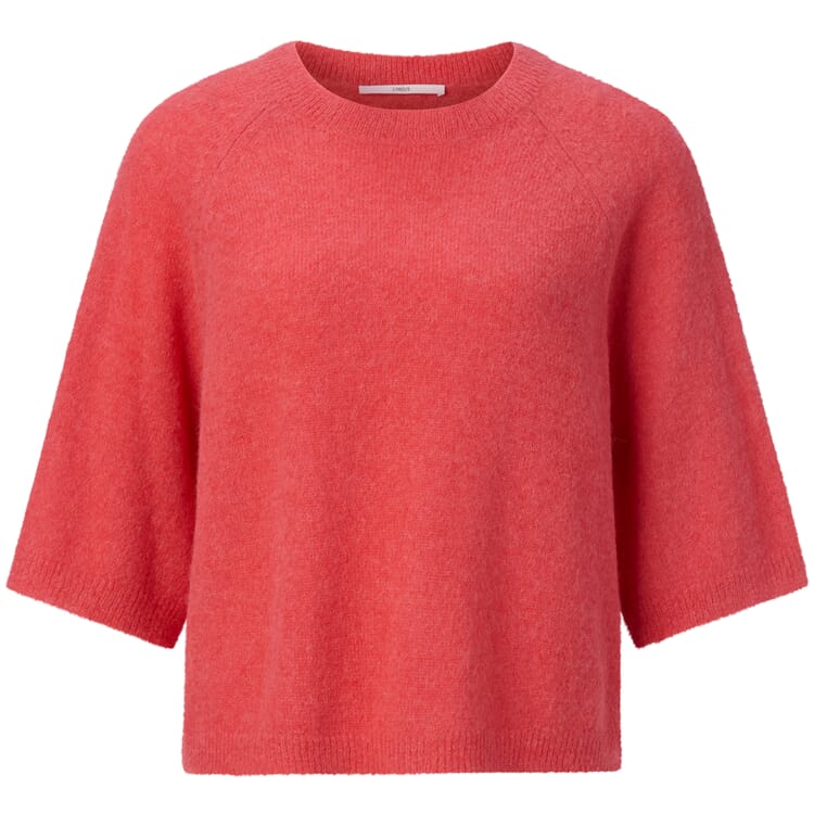 Ladies knit shirt, Coral