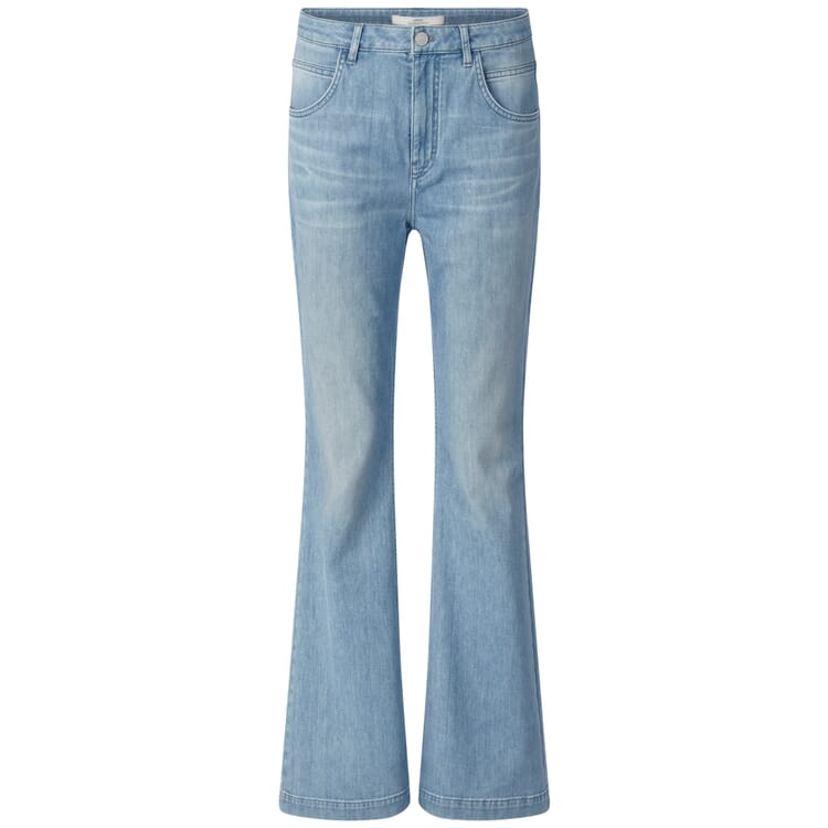 Flared jeans til damer, Medium blå