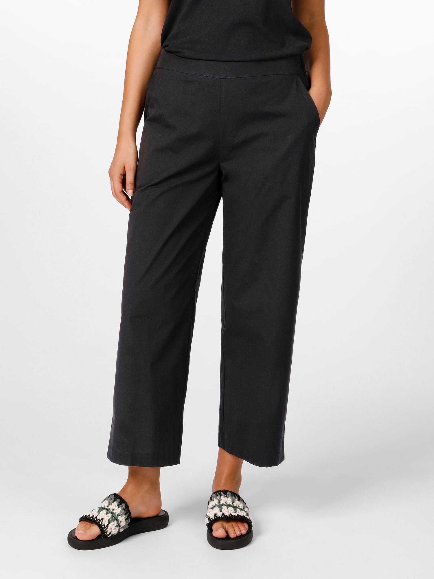 Ladies Culotte | Urban Classics Cloth Trousers | EMP