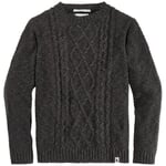 Men sweater linen cotton Brown gray