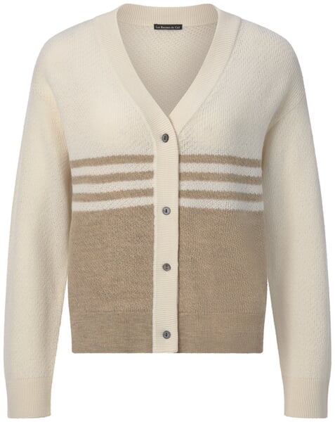 Damesvest Wit-beige