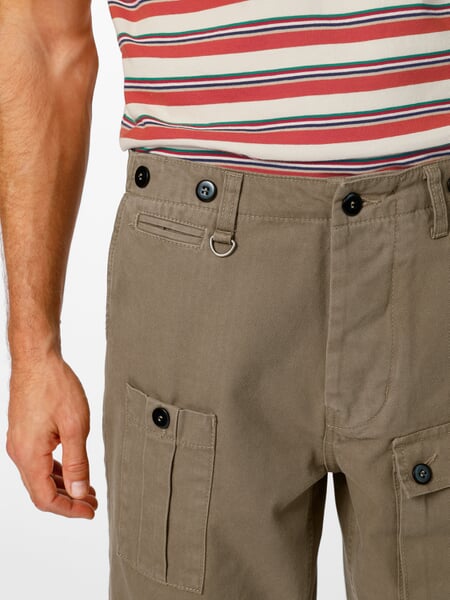Short homme 1932 boutonné Camel, vue détaillée