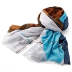 Ladies Shoulder Scarf Print, Multicolor