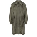 Parka coupe-vent pour femmes Vert mousse