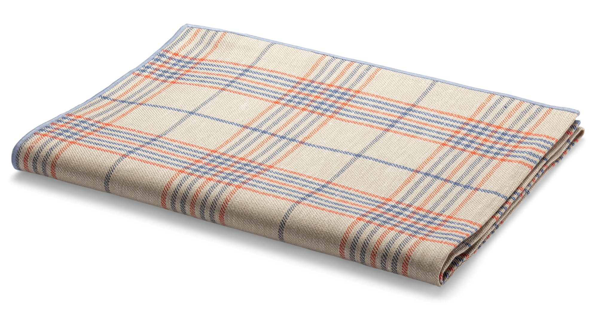 Checkered Linen Tea Towel
