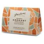 Almond brittle with milk chocolate