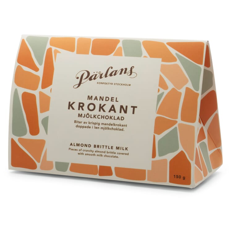 Mandelkrokant med chokolade