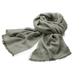 Foulard à franges pour hommes Vert